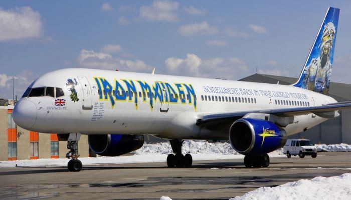 Iron Maiden plane