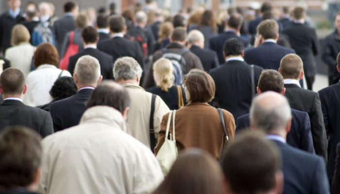 people walking