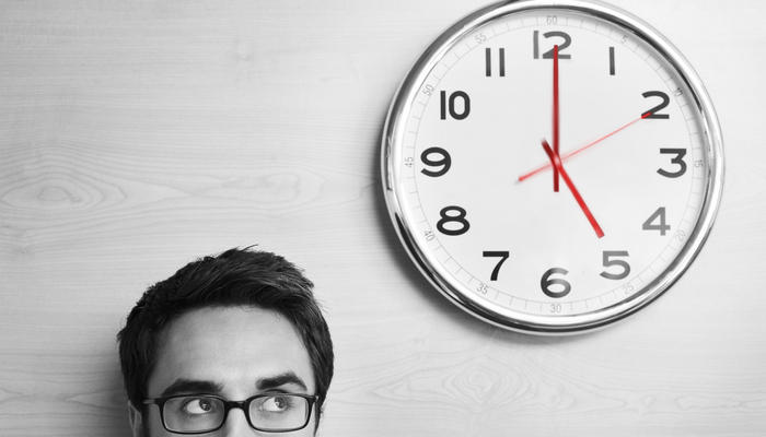 look at clock