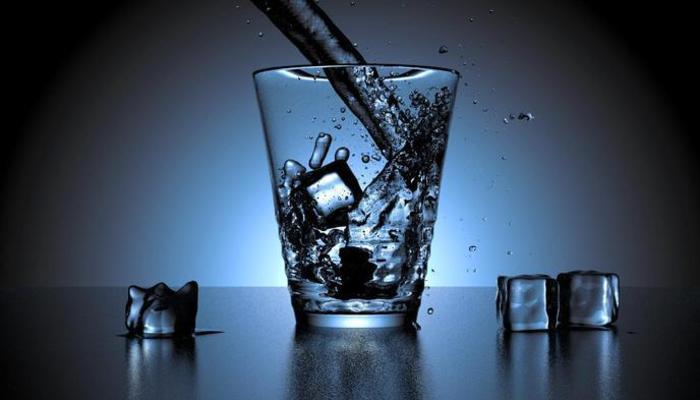 water with ice