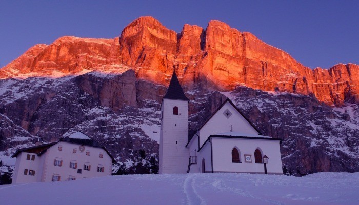 Enrosadira, Italy