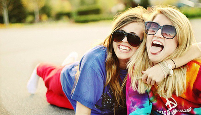 laugh like crazy