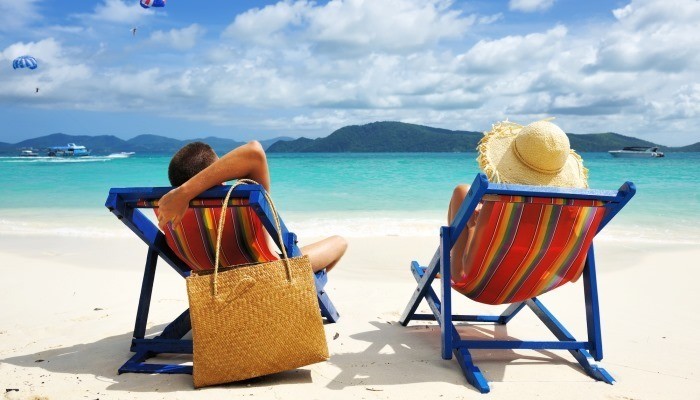 Couple on beach