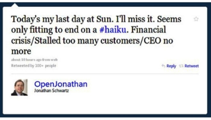Twitter resignation