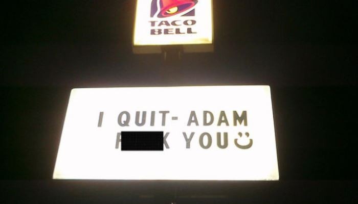 Taco Bell Adam