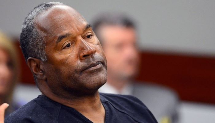 OJ Simpson in court