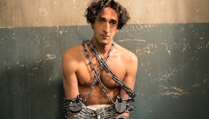 Adrien Brody as Houdini