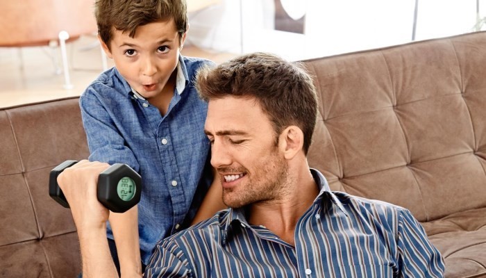 Dumbbell Alarm Clock