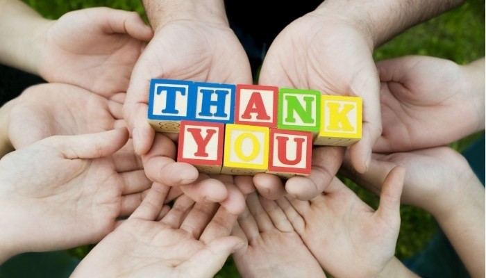 Thank you blocks