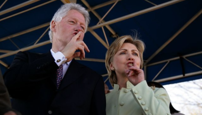 Bill and Hillary Clinton