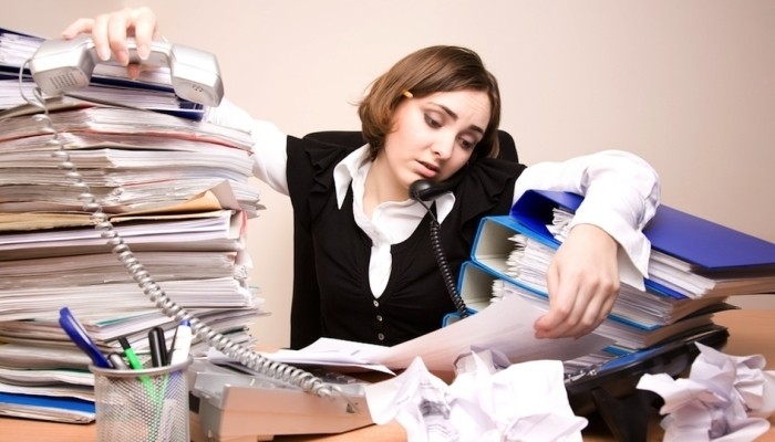 busy worker