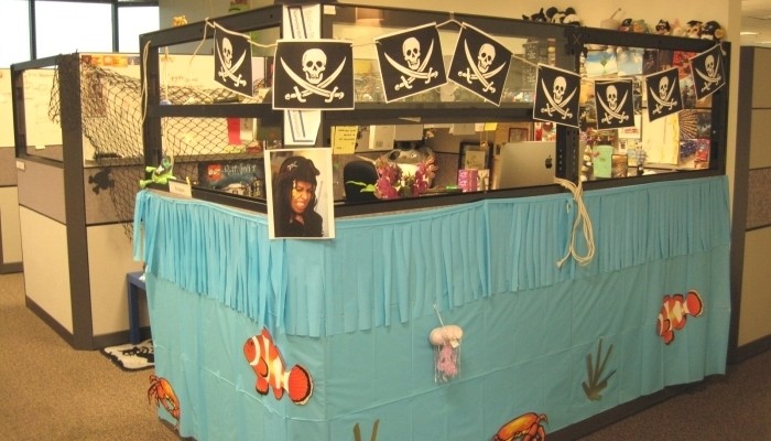crazy office decoration