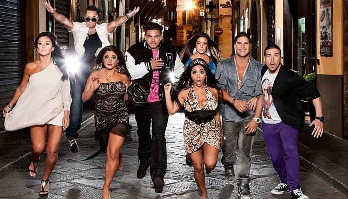 jersey shore cast running