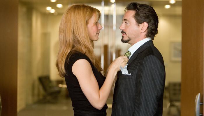 Tony Stark and Pepper