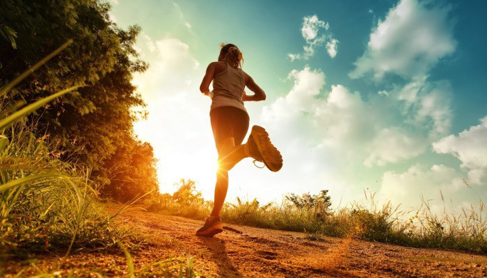 running