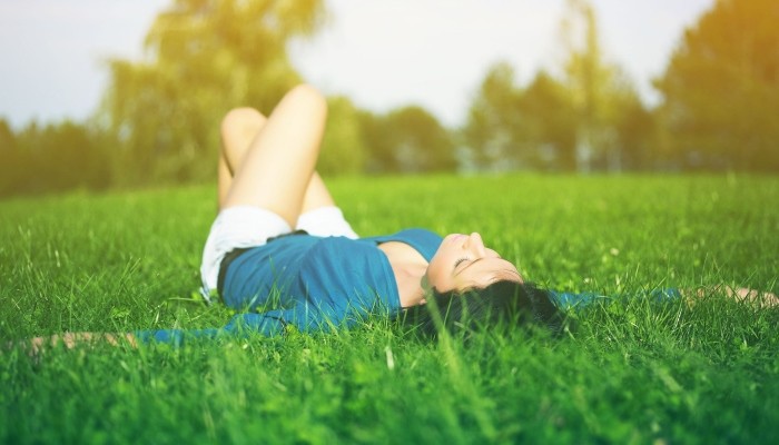 girl in nature