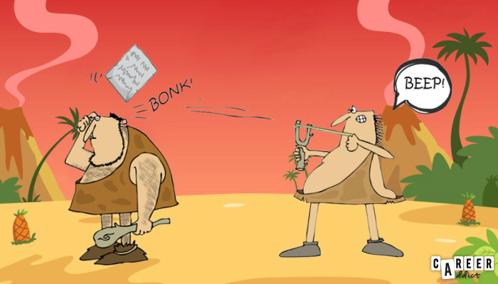 prehistoric texting