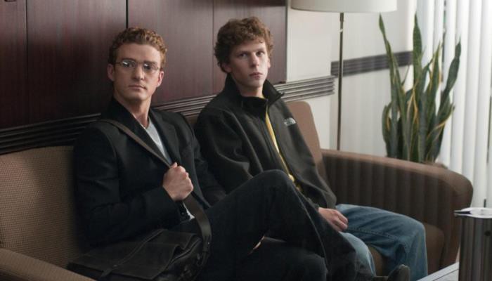 justin timberlake in social network