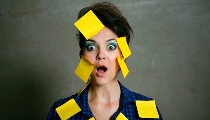 post it woman