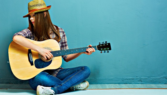 Man playing guitar