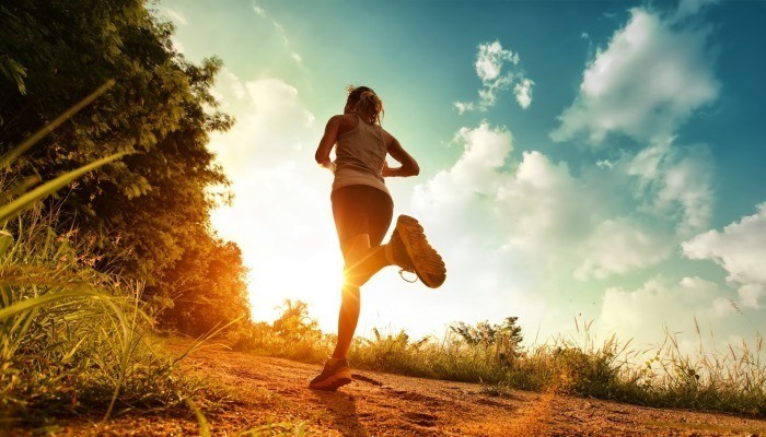 running