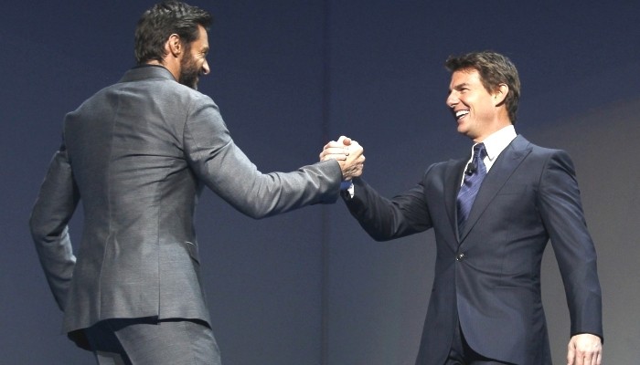 Tom Cruise and Hugh Jackman