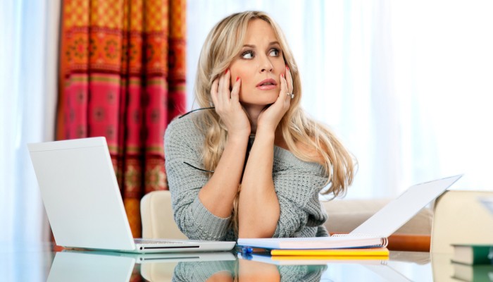 woman writing