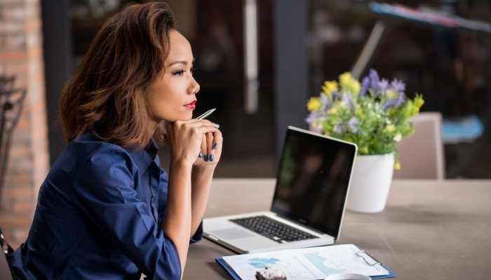 woman thinking