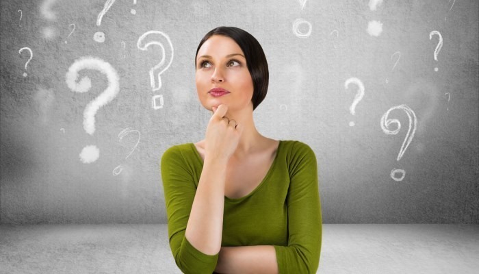 woman with questions