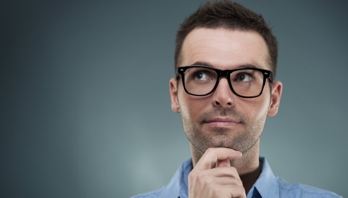 thinking man