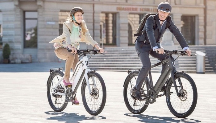 biking
