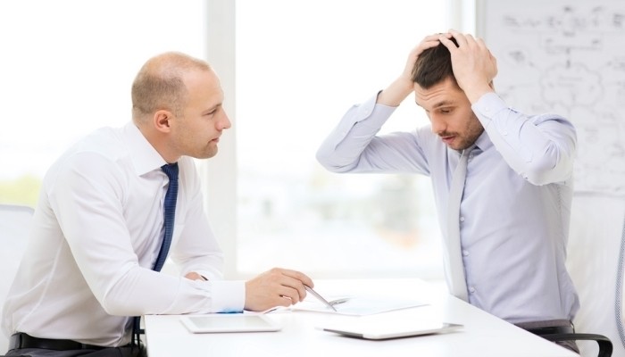 businessman made a mistake