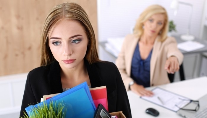 boss firing employee