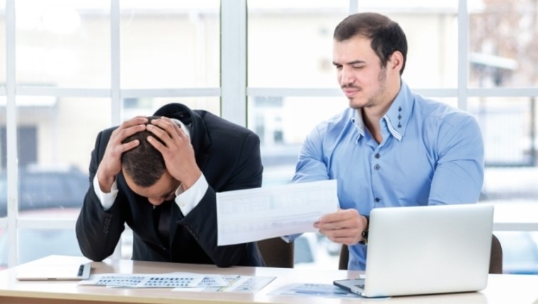colleagues working