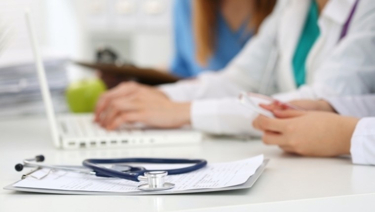 stethoscope and clipboard