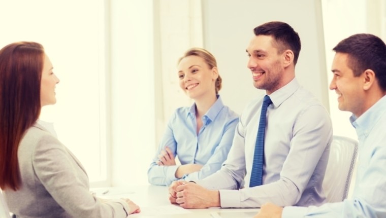 job interview woman