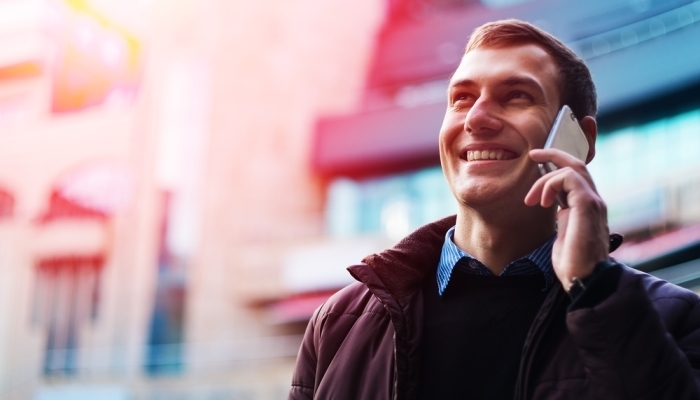 happy businessman