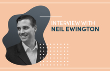Image with Neil Ewington's picture along with text that reads 'Interview with Neil Ewington'