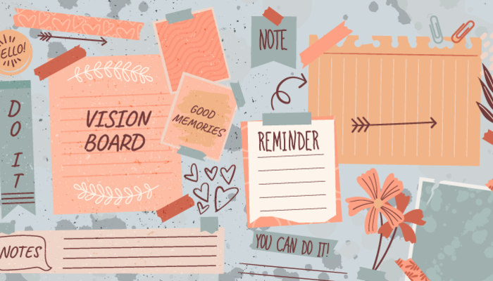 How to create a Vision Board Desktop Wallpaper in Canva | EntheosWeb