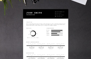 Monochrome Timeline