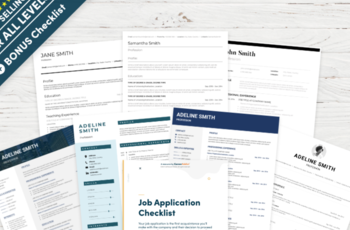 7-in-1 Résumé Template Bundle